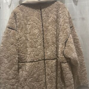 Quilted Tan Women's Coat